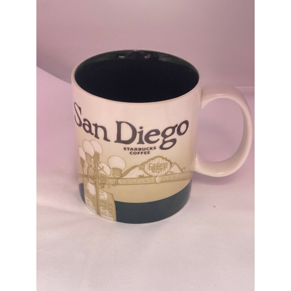 Starbucks Coffee Mug Collector Series Global Icon San Diego City 16 oz Cup 2012